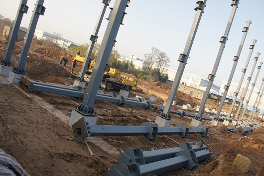 鋼結構廠房施工